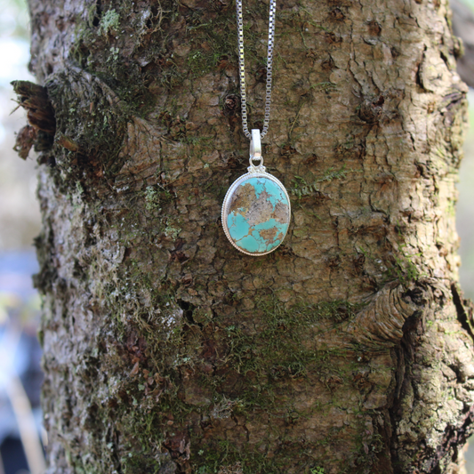 Aves selected turquoise Pendant